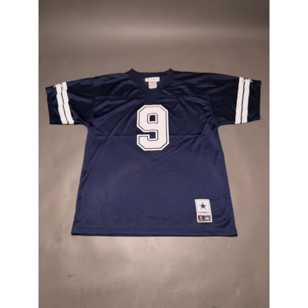 Dallas Cowboys Brand Tony Romo Blue Jersey Youth Size Extra Large XL